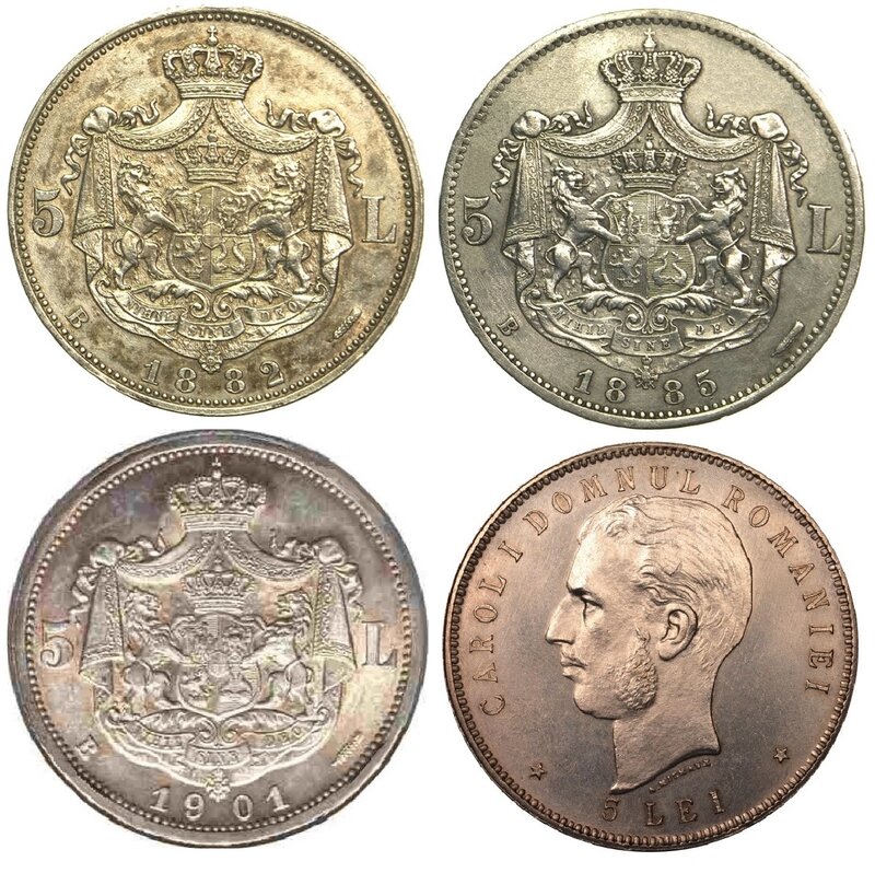 Cumpar bancnote vechi si monede vechi din argint si aur - bani vechi