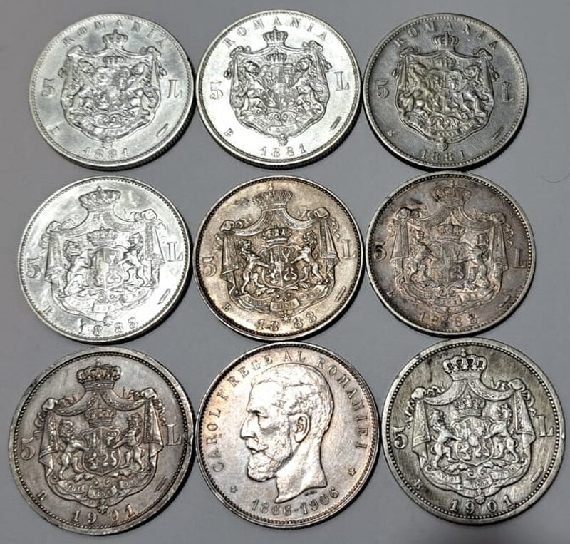 Cumpar bancnote vechi si monede vechi din argint si aur - bani vechi